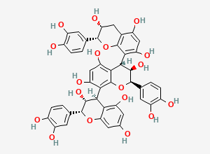Two-dimensional chemical structure of Procyanidin C1