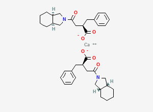 Two-dimensional chemical structure of Mitiglinide Impurity 3
