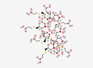 Two-dimensional chemical structure of Sugammadex Sulfoxide Diastereomer-1, CAS 2412953-11-6