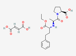 Two-dimensional chemical structure of Enalapril EP IMpurity A (SSR)