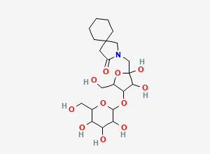 Two-dimensional chemical structure of Gabapentine Lactose Adduct, CAS 1990449-64-3