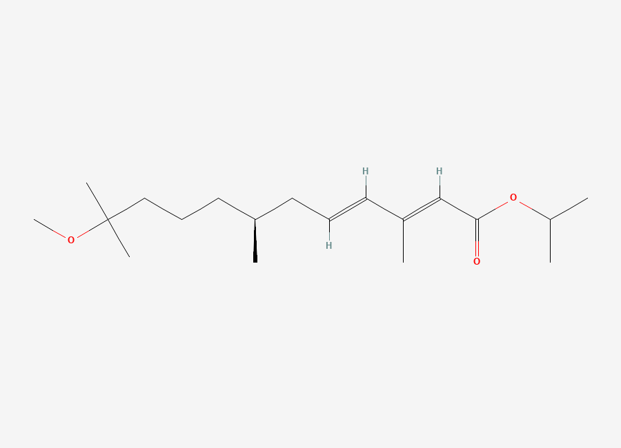 Two-dimensional chemical structure of S-Methoprene