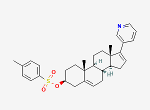 Two-dimensional chemical structure of Abiraterone Tosylate Impurity