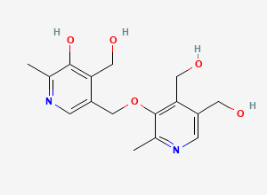 Two-dimensional chemical structure of Pyridoxine Impurity 7