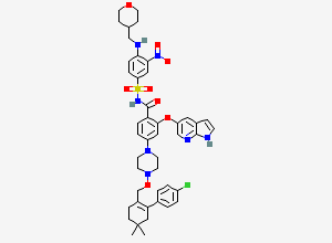Two-dimensional chemical structure of Venetoclax Impurity 1