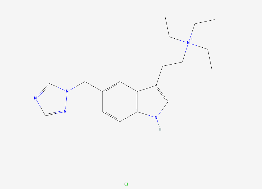 Two-dimensional chemical structure of Rizatriptan EP Impurity D