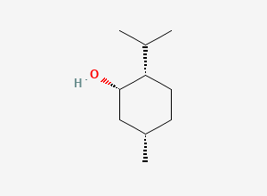 Two-dimensional chemical structure of (1S)-(1rH,4cH)-p-menthan-3t-ol, CAS 64282-88-8