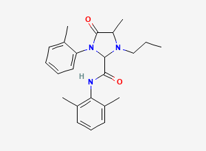 Two-dimensional chemical structure of Prilocaine Impurity N1, CAS 2509057-86-5