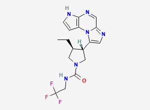 Two-dimensional chemical structure of Upadacitinib Isomer Impurity