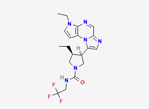 Two-dimensional chemical structure of Upadacitinib Impurity 44