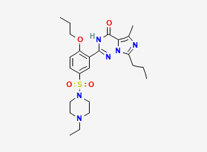 Two-dimensional chemical structure of Sildenafil Impurity 73, CAS 2840532-32-1