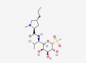 Two-dimensional chemical structure of Clindamycin Sulfone, CAS 887402-22-4