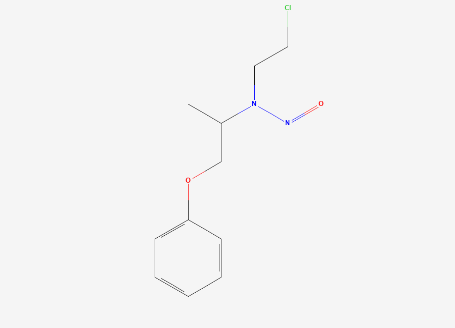 Two-dimensional chemical structure of Dibenzyran N-Nitroso-Impurity D