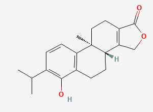 Two-dimensional chemical structure of Triptophenolide