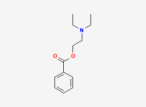 Two-dimensional chemical structure of Procaine Impurity H