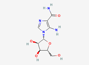Two-dimensional chemical structure of Acadesine