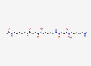 Two-dimensional chemical structure of Deferoxamine EP Impurity F (Free Base)