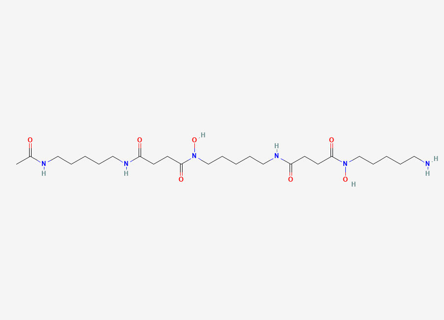 Two-dimensional chemical structure of Deferoxamine EP Impurity F (Free Base)