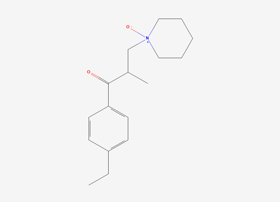 Two-dimensional chemical structure of Eperisone N-Oxide