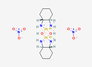 Two-dimensional chemical structure of Oxaliplatin EP Impurity E