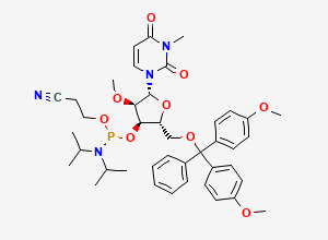 Two-dimensional chemical structure of Cytidine Impurity 25