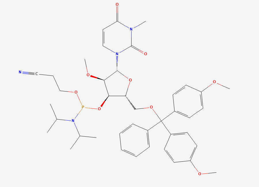 Two-dimensional chemical structure of Cytidine Impurity 25