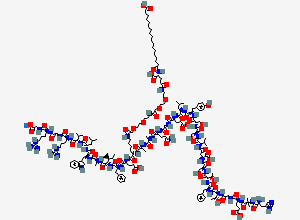 Two-dimensional chemical structure of [beta-Asp]9-Semaglutide (Na salt)