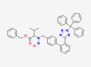 Two-dimensional chemical structure of Nitroso VAL-II Impurity