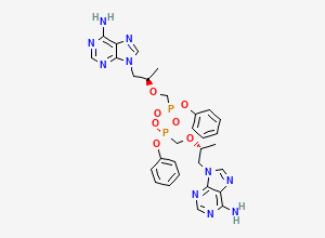 Two-dimensional chemical structure of Tenofovir Impurity 60