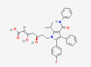 Two-dimensional chemical structure of Atorvastatin Impurity 100
