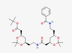 Two-dimensional chemical structure of Atorvastatin Impurity 105