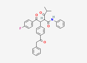 Two-dimensional chemical structure of Atorvastatin Impurity 147