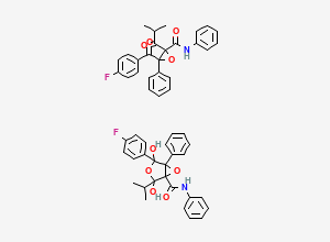 Two-dimensional chemical structure of Atorvastatin Impurity 162