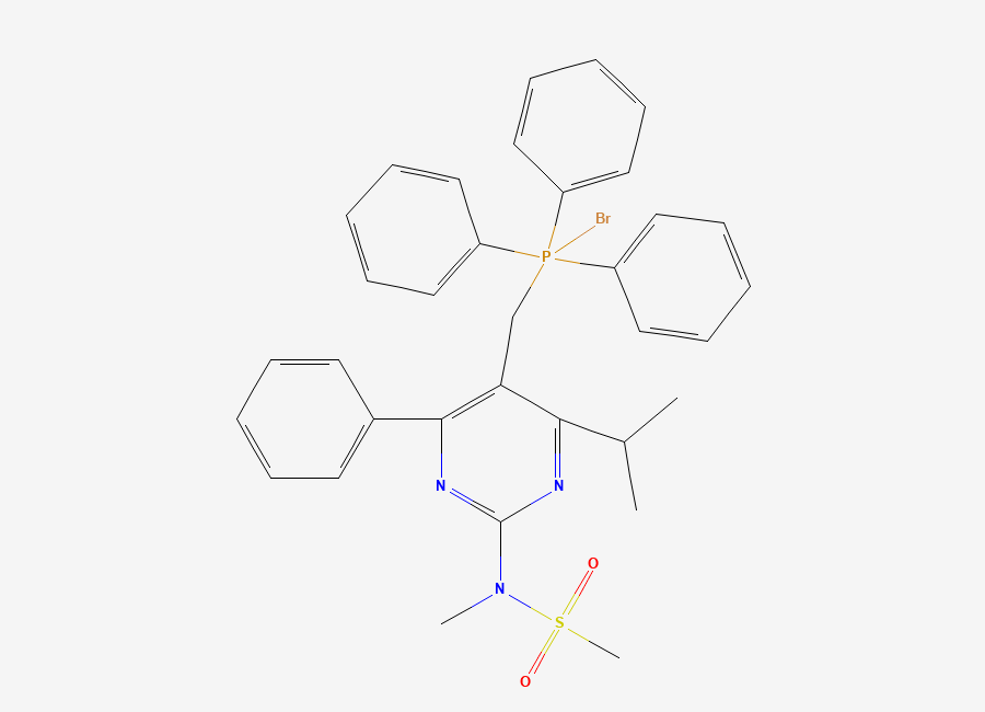 Two-dimensional chemical structure of Rosuvastatin Impurity 152