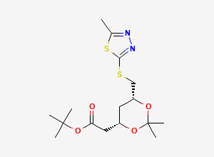 Two-dimensional chemical structure of Rosuvastatin Impurity 188