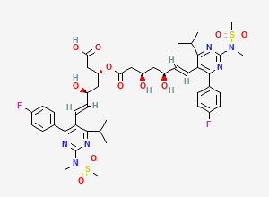 Two-dimensional chemical structure of Rosuvastatin Impurity 209