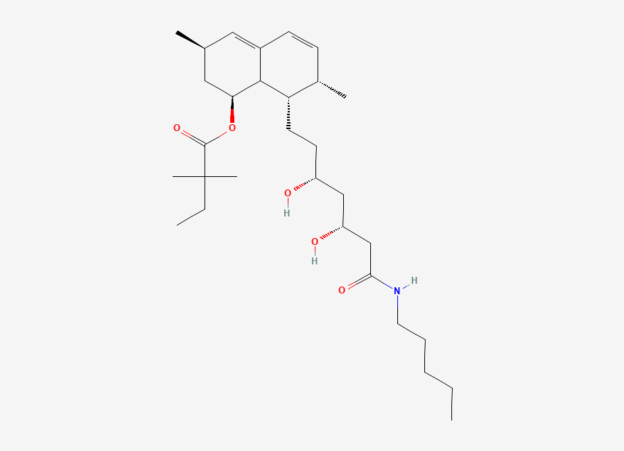 Two-dimensional chemical structure of Simvastatin Impurity 20