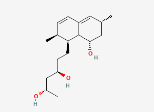 Two-dimensional chemical structure of Simvastatin Impurity 21
