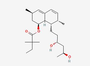 Two-dimensional chemical structure of Simvastatin Impurity 22