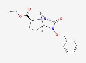 Two-dimensional chemical structure of Avibactam Impurity E