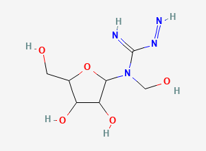 Two-dimensional chemical structure of Azacitidine related compound C (isomer 4) (Free Base)