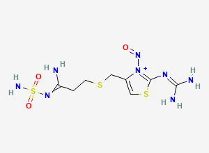 Two-dimensional chemical structure of N-Nitroso Famotidine -II