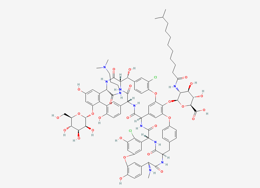 Two-dimensional chemical structure of Dalbavancin R2 Impurity