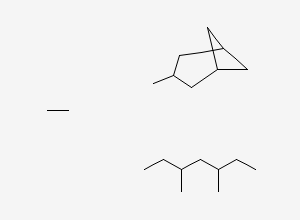 Two-dimensional chemical structure of 3,5-dimethylheptane;ethane;3-methylbicyclo[3.1.1]heptane