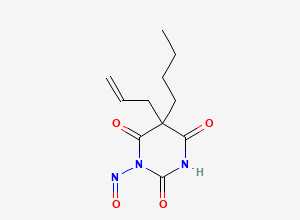 Two-dimensional chemical structure of Nitroso Idobutal