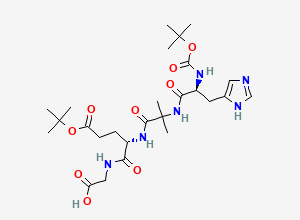Two-dimensional chemical structure of Semaglutide Impurity 15