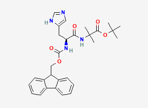Two-dimensional chemical structure of Semaglutide Impurity 32