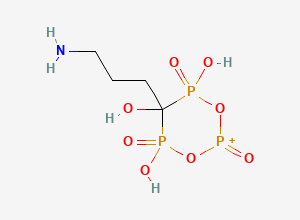 Two-dimensional chemical structure of Alendronic Acid Impurity 2