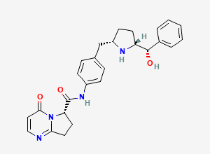 Two-dimensional chemical structure of Vibegron Chiral Impurity C
