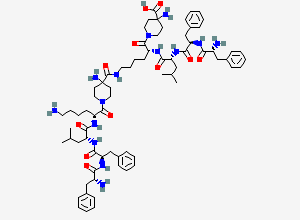Two-dimensional chemical structure of Difelikefalin Dimer Impurity 1